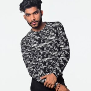 Men's Pace Regular Fit Crew Neck 100% Combed Cotton Half Sleeve T-Shirt